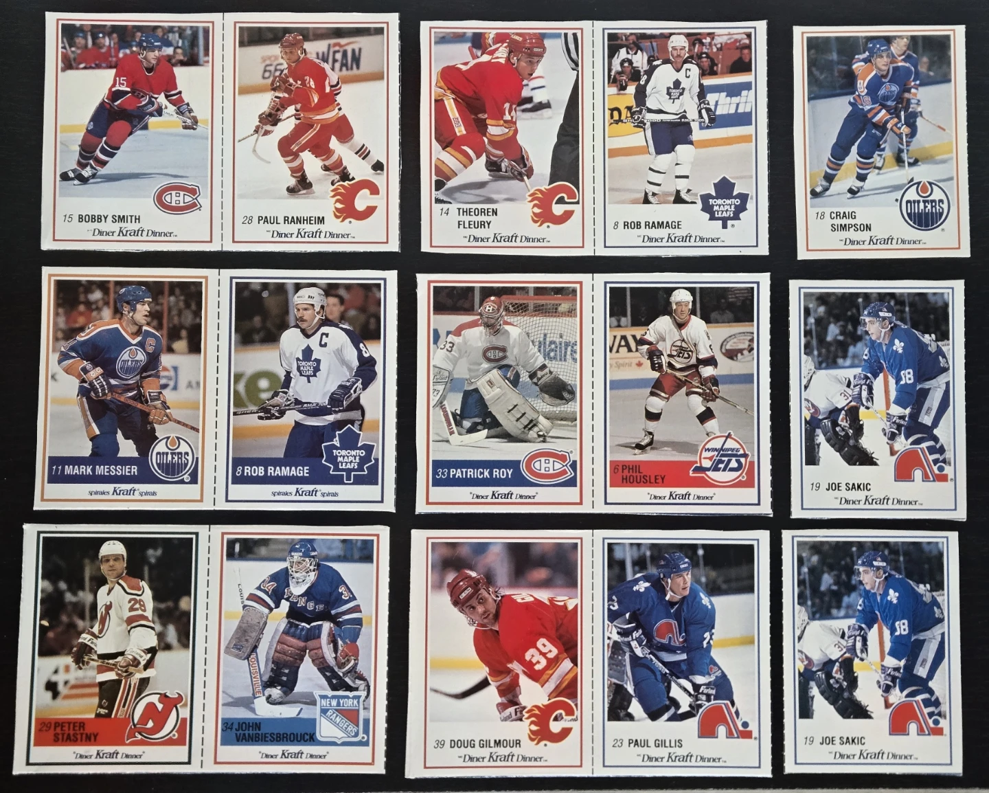Vintage NHL Kraft Hocket Lot, 15 Panels & 2 Gretzky Boxes. - photo 2