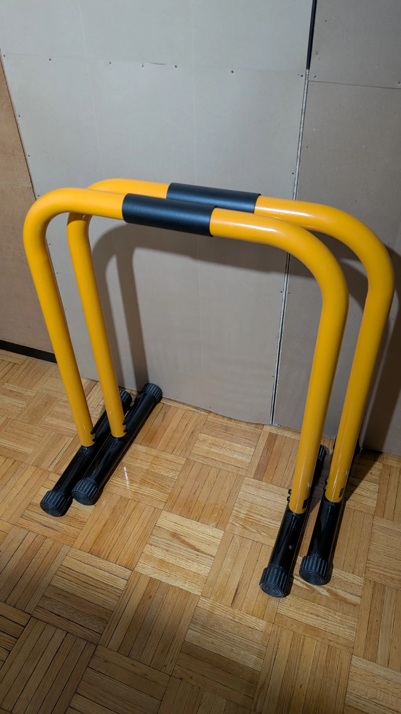 ProsourceFit Yellow Parallel dip Bars