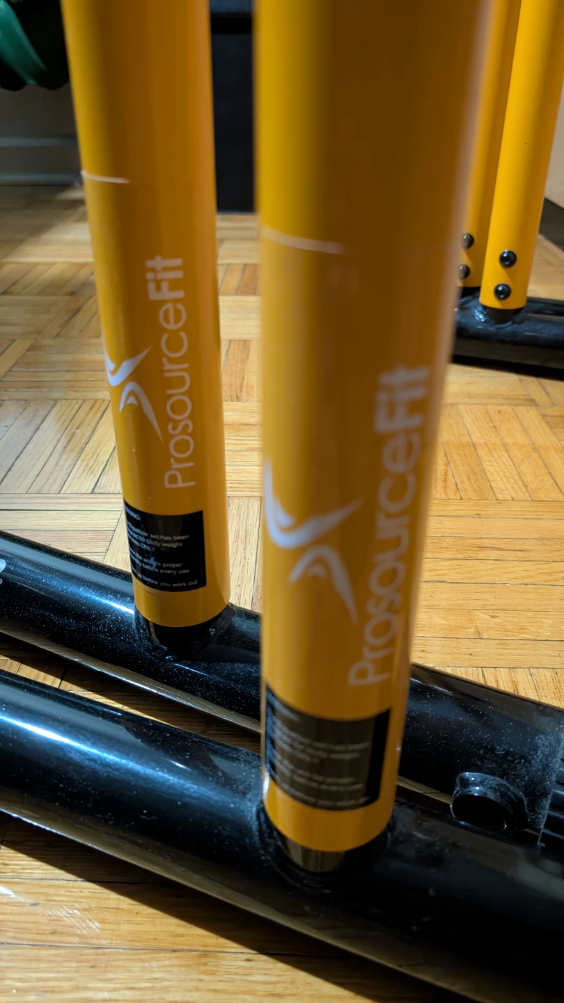 ProsourceFit Yellow Parallel dip Bars - photo 2