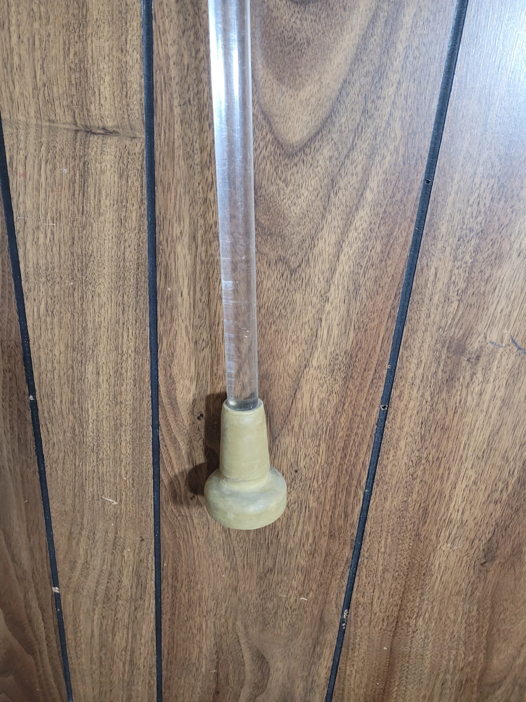 Clear Acrylic Cane with Gold Accent - photo 3
