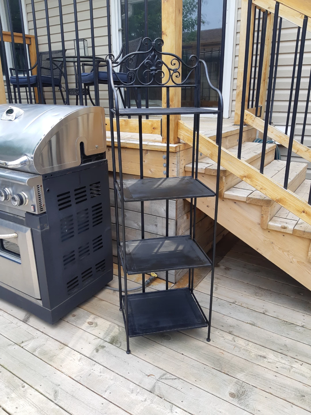 Chic 4 tier black bakers rack - photo 5