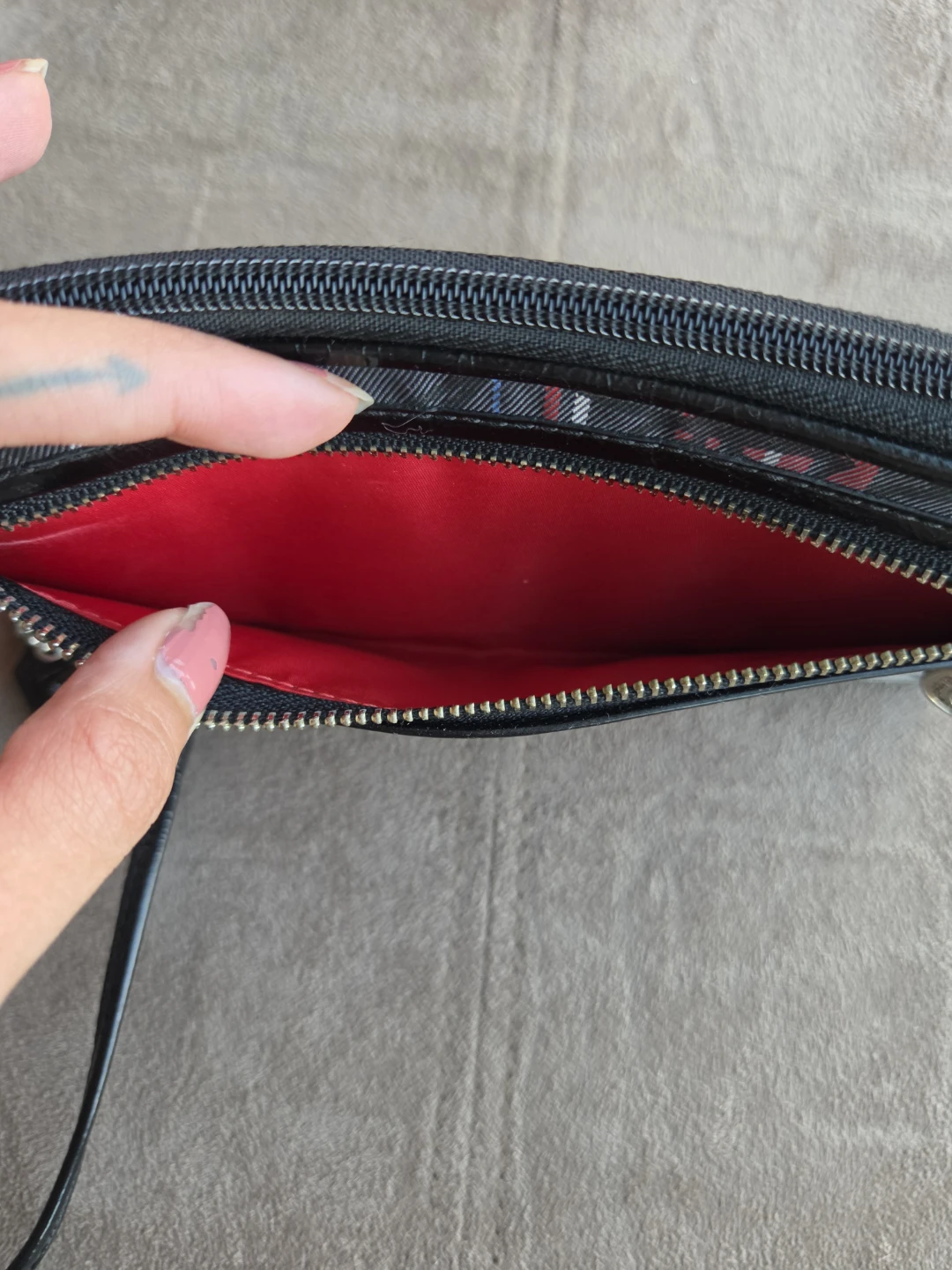 Coach Plaid Wristlet Wallet - photo 5