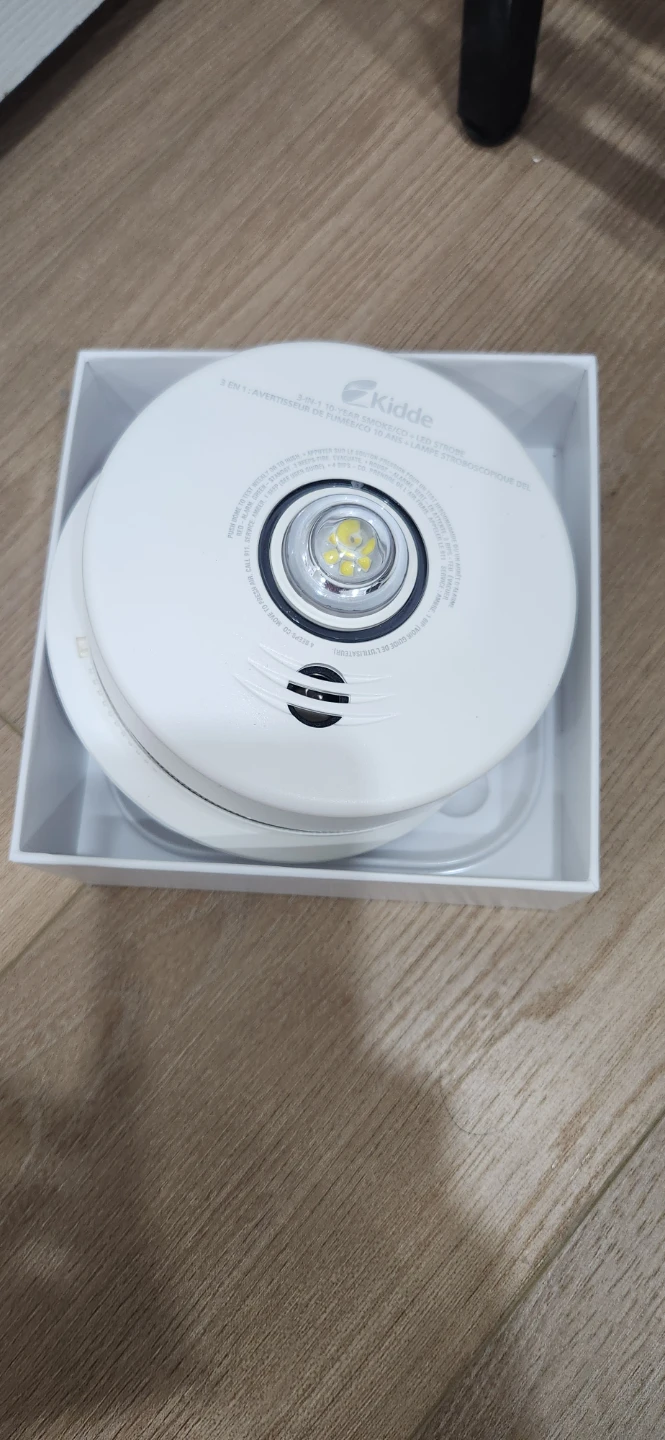 Kidde 3-in-1 Smoke/CO Alarm with LED Strobe