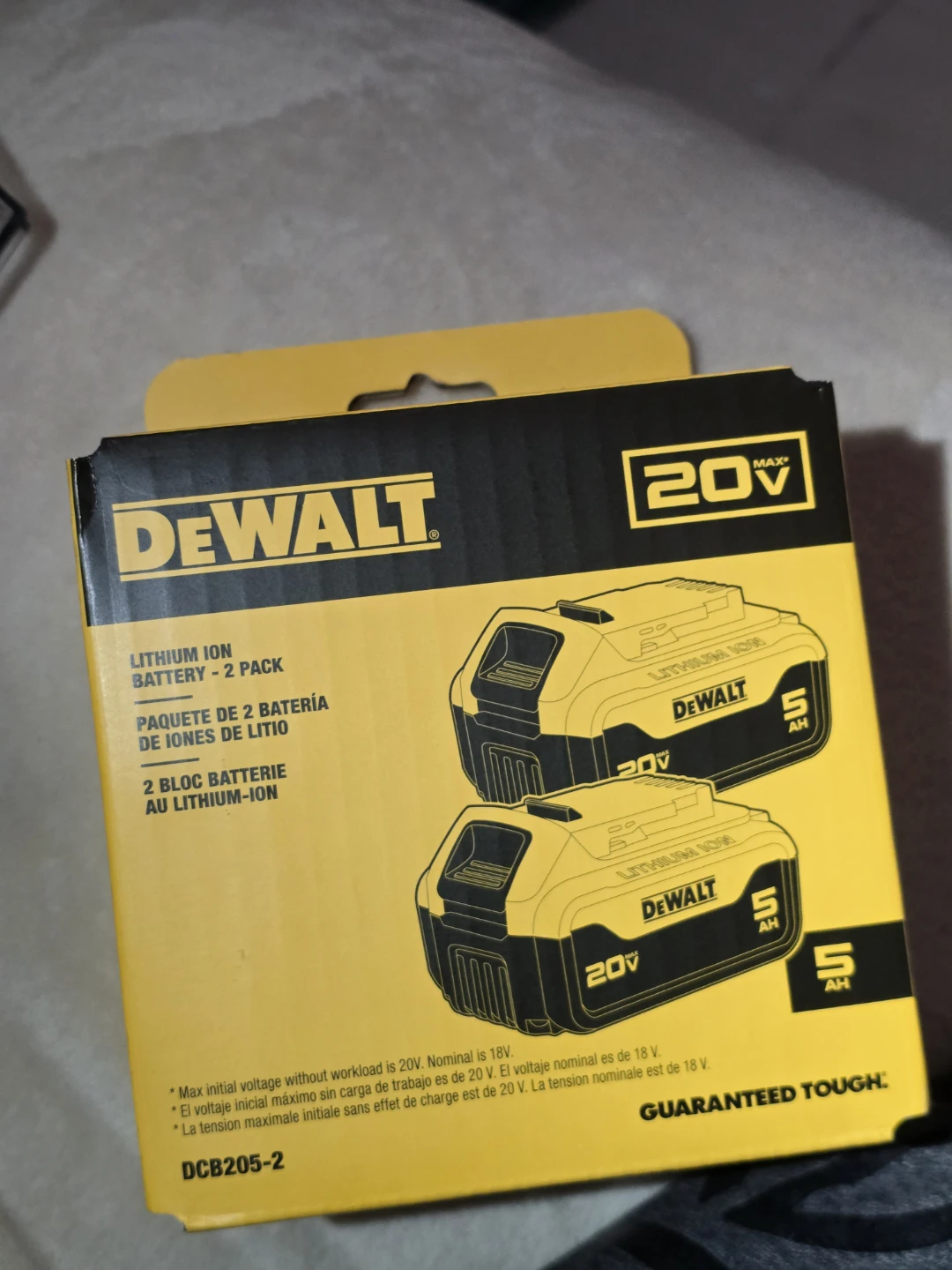 DEWALT 20V MAX Lithium Ion Batteries - 2 Pack - photo 2