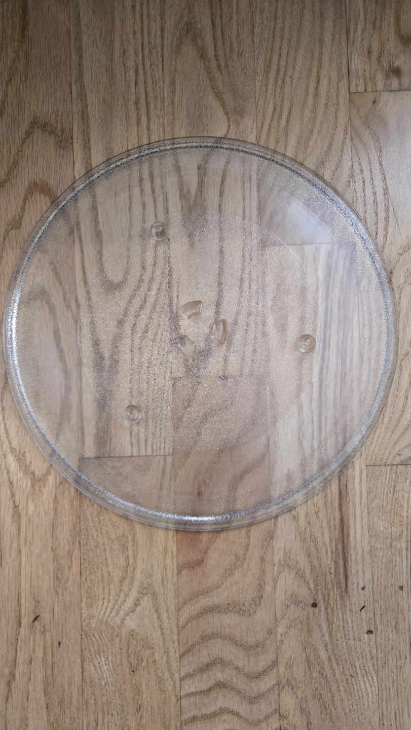 Glass Microwave Oven Turntable Plate Hamilton Bay - photo 2
