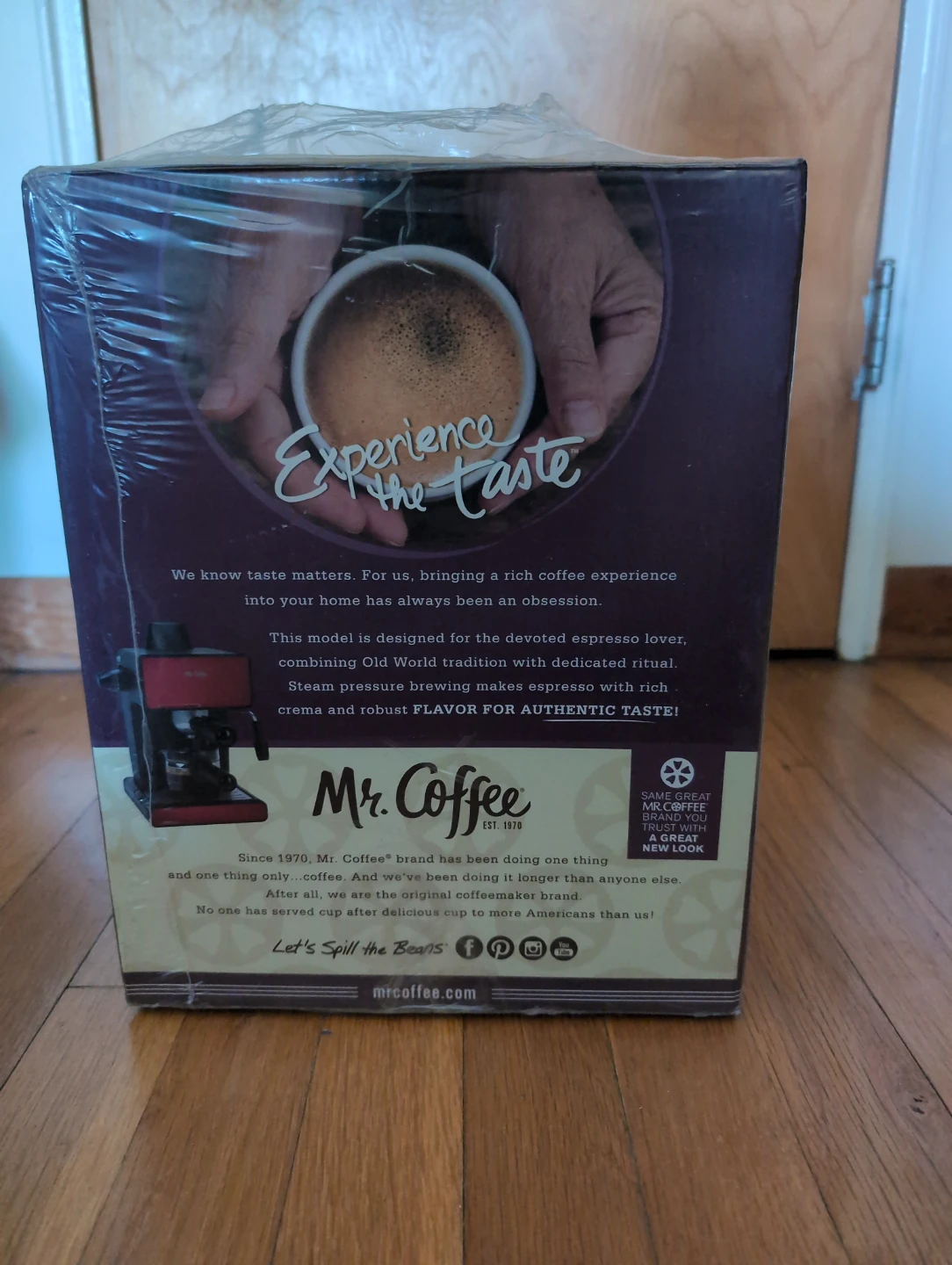 Mr. Coffee Steam Espresso & Cappuccino Maker - photo 4