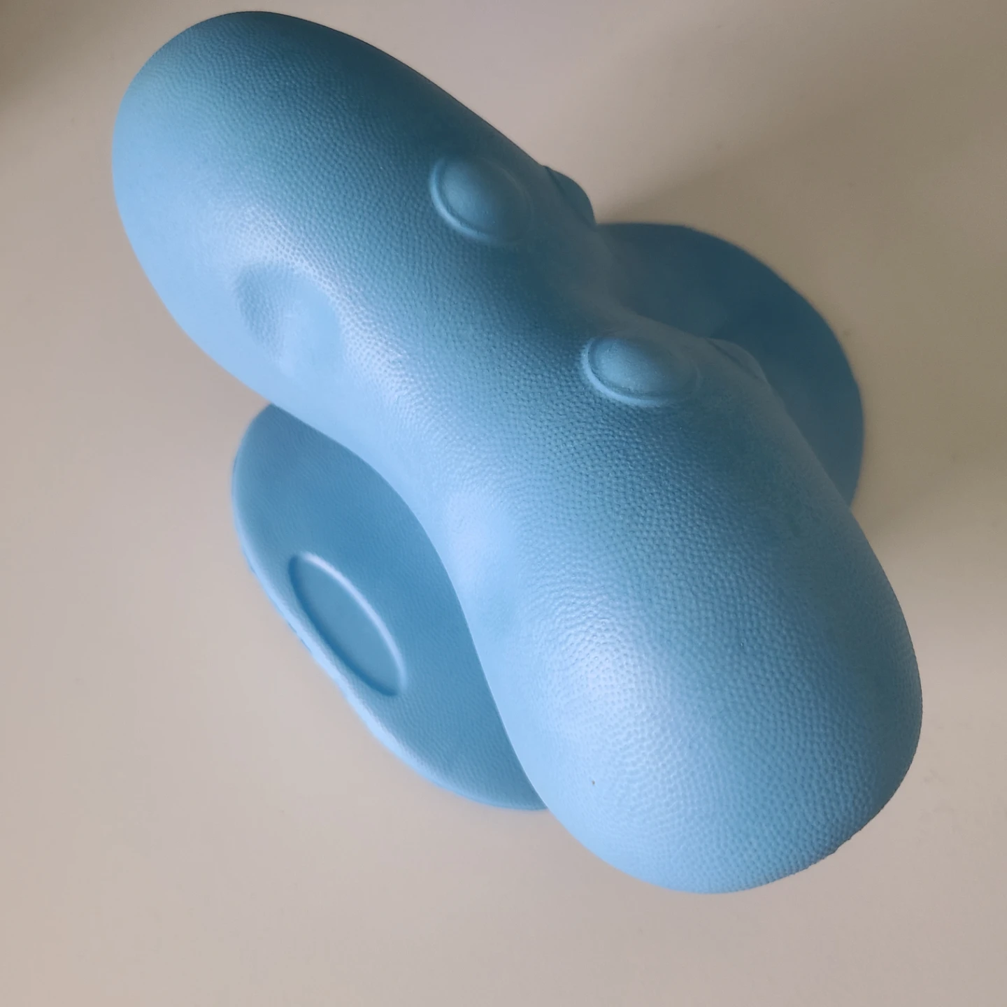 Blue Cervical Traction Neck Support Pillow ⚽ - photo 2
