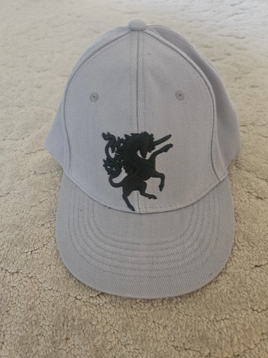 Tilted Kilt Grey Snapback Hat