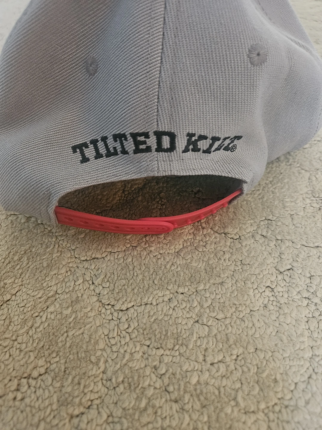 Tilted Kilt Grey Snapback Hat - photo 3