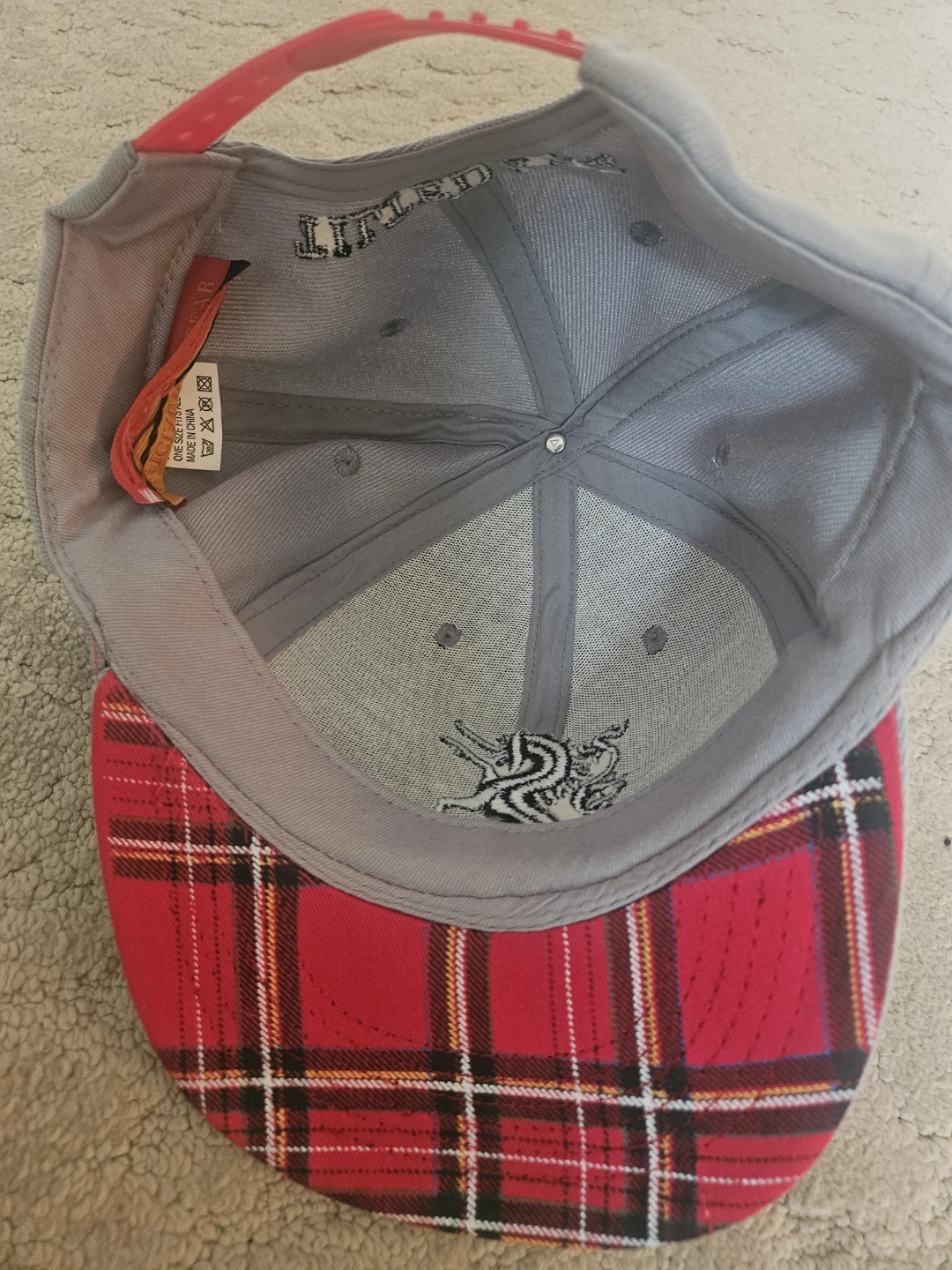 Tilted Kilt Grey Snapback Hat - photo 4