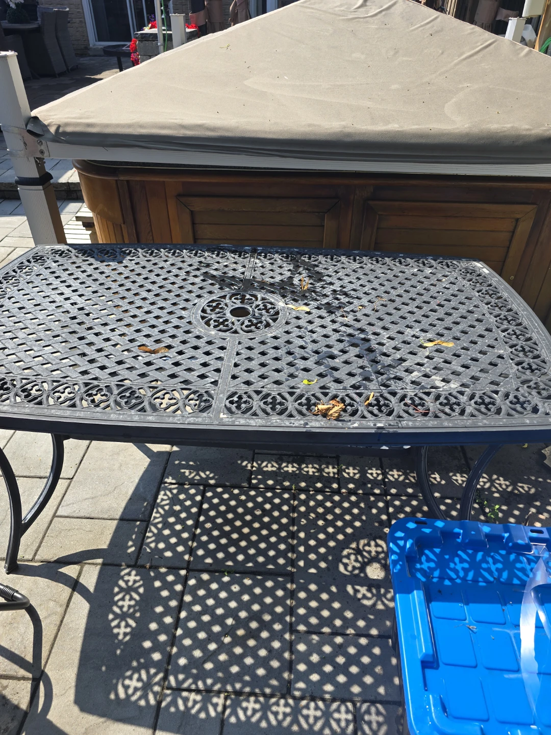 Outdoor Dining Table and Chairs Set - photo 2