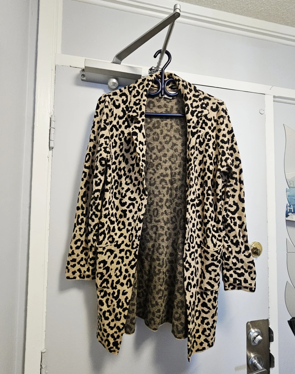 Jessica Simpson Leopard Print Blazer Jacket