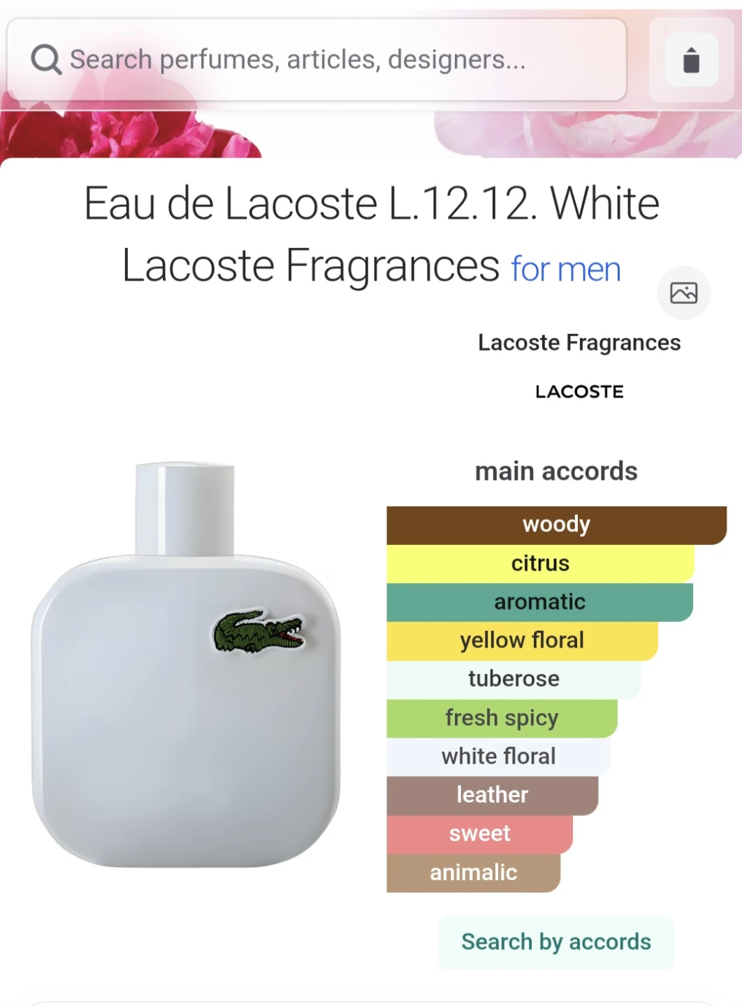 LACOSTE L.12.12 Blanc Eau de Toilette for Men 100ml - photo 2