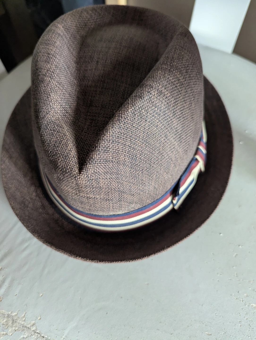 Milani Fedora Hat - Brown - S/M. ⚽