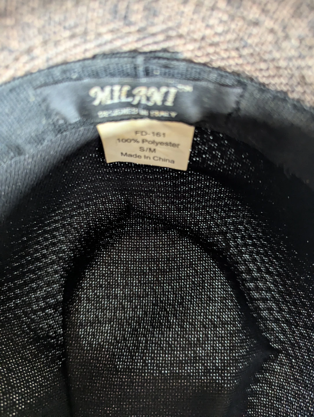 Milani Fedora Hat - Brown - S/M. ⚽ - photo 4