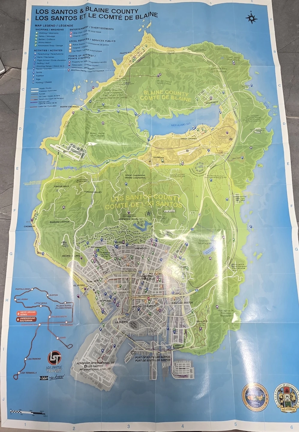 GTA V - Ps3 CIB (with map) - photo 4