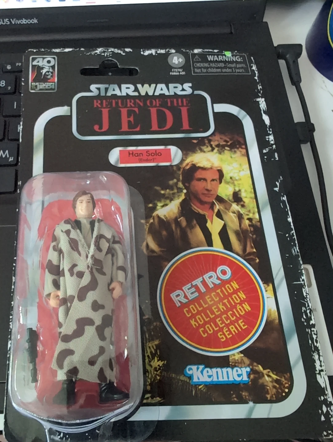 Star Wars Return of the Jedi Han Solo Retro Action Figure