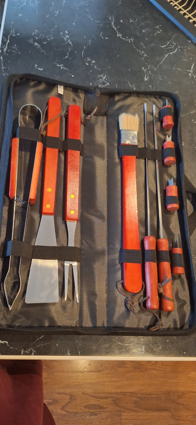 BBQ Tool Set with Case - photo 2