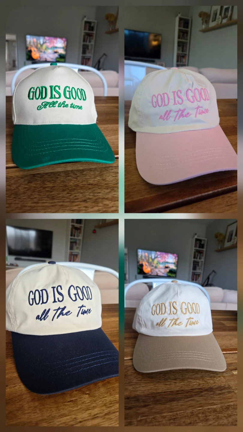 "God Is Good" Two-Tone Hat – Unisex *new
