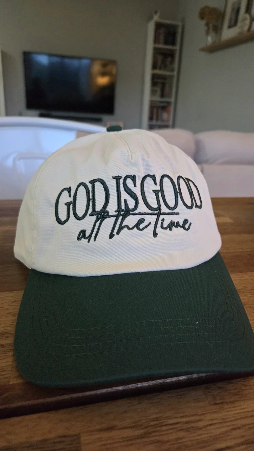 "God Is Good" Two-Tone Hat – Unisex *new - photo 5