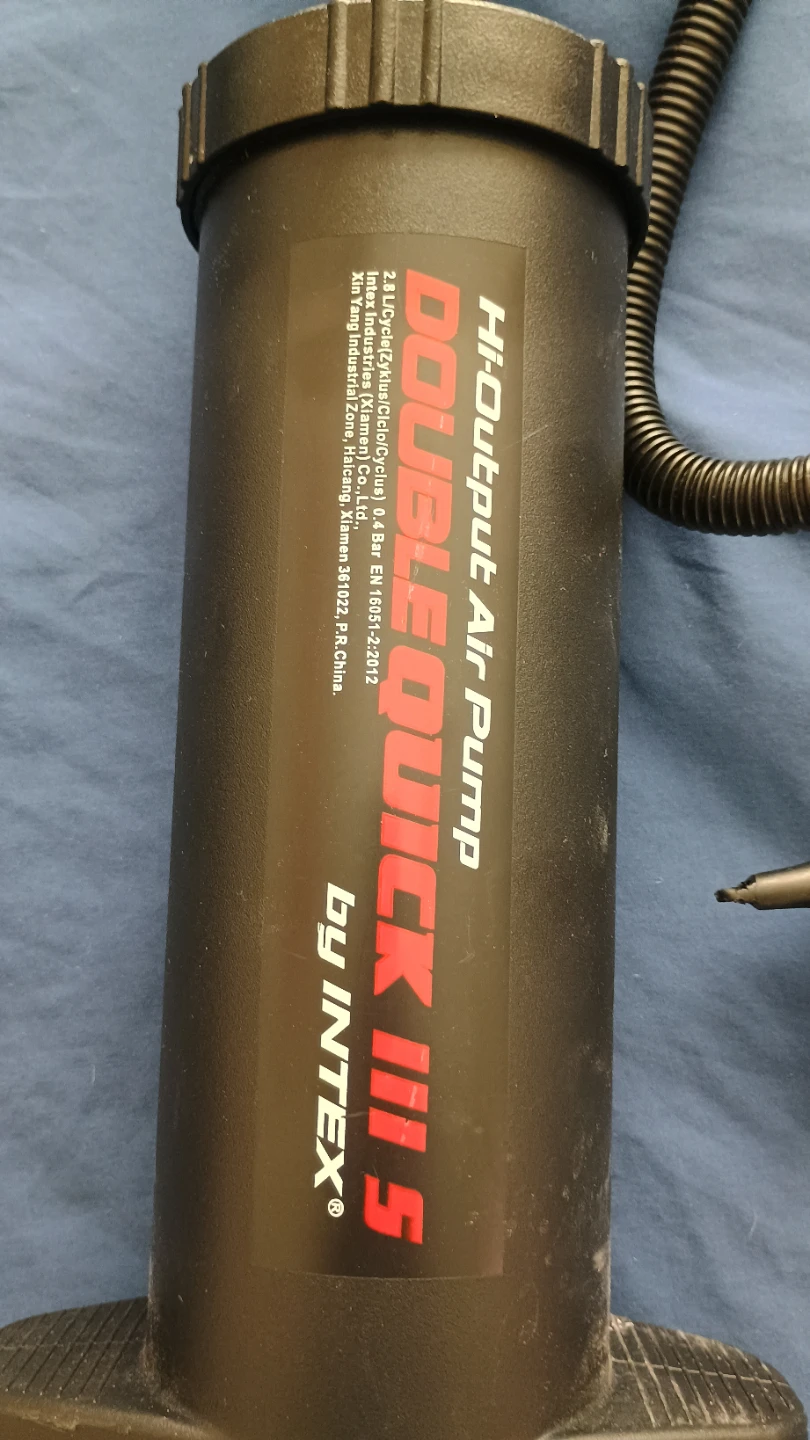 ⚽  Intex Hi-Output Double Quick III S Air Pump - photo 2