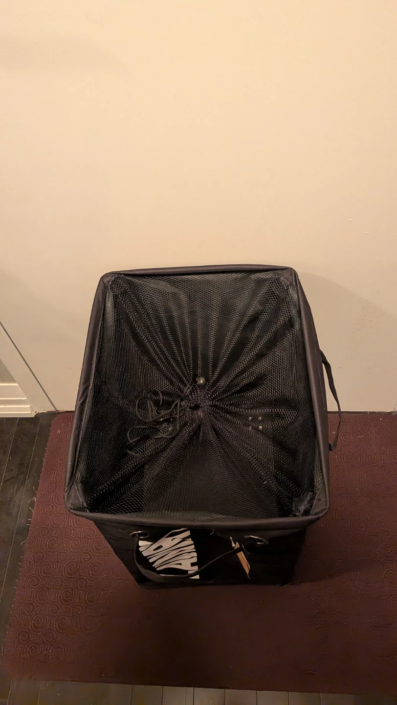 Black Laundry Hamper - photo 2