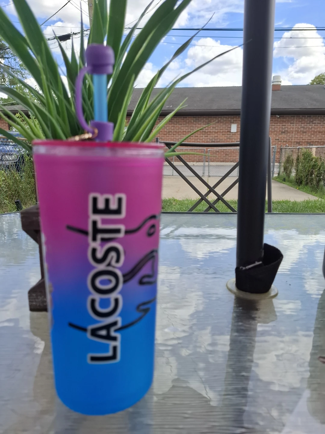 Lacoste Betty Boop Tumbler Cup with Straw - photo 3