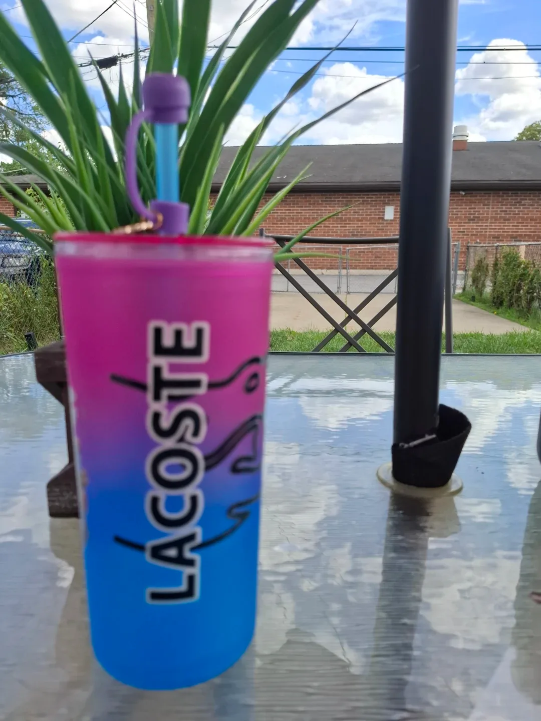 Lacoste Betty Boop Tumbler Cup with Straw - photo 3