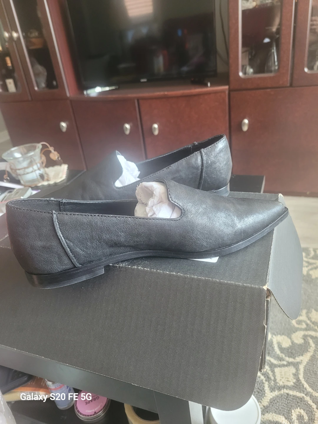 FRYE Women's Black Leather Loafers - photo 5