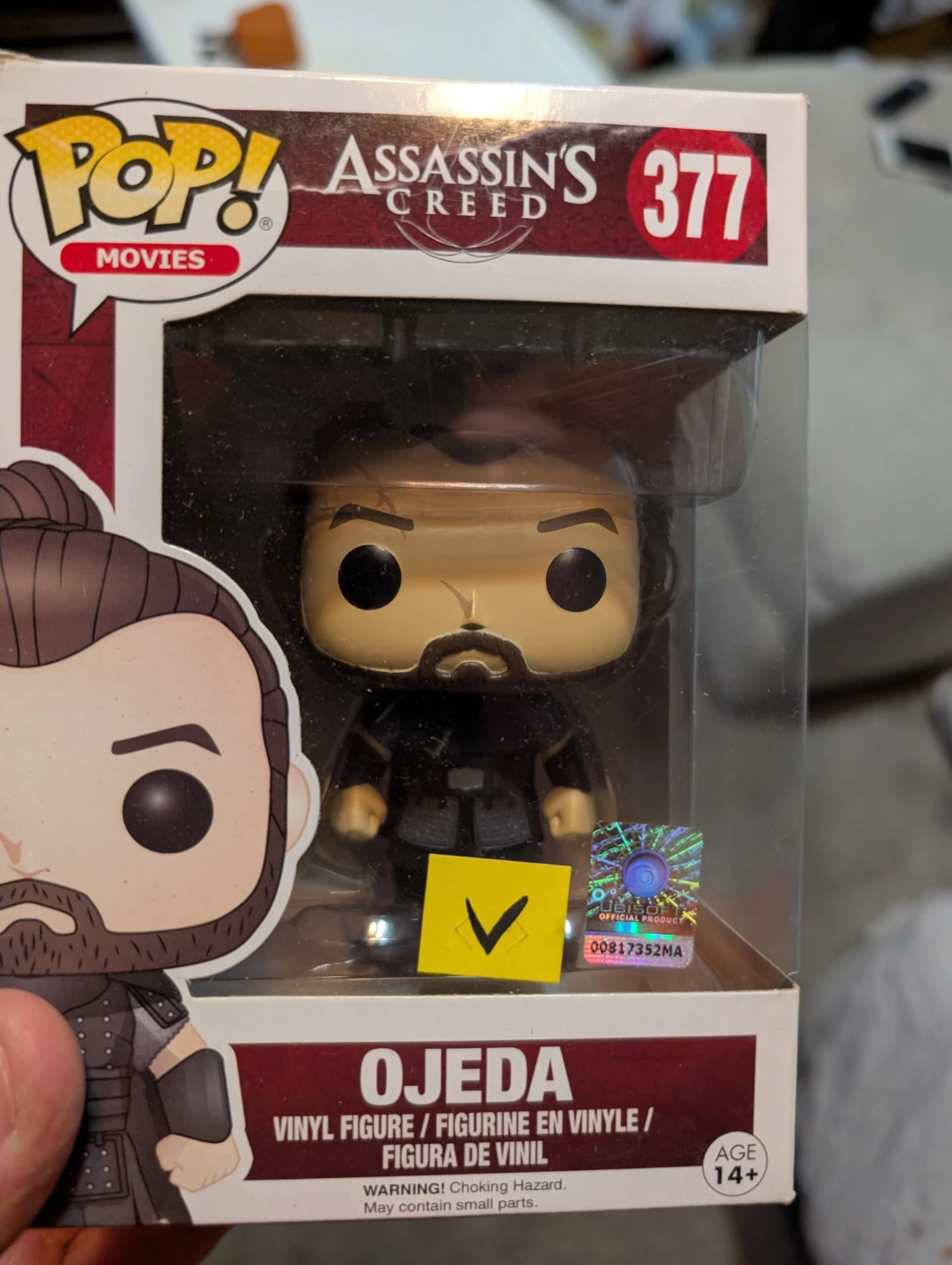 Funko Pop! Movies Assassin's Creed Ojeda #377 Vinyl Figure