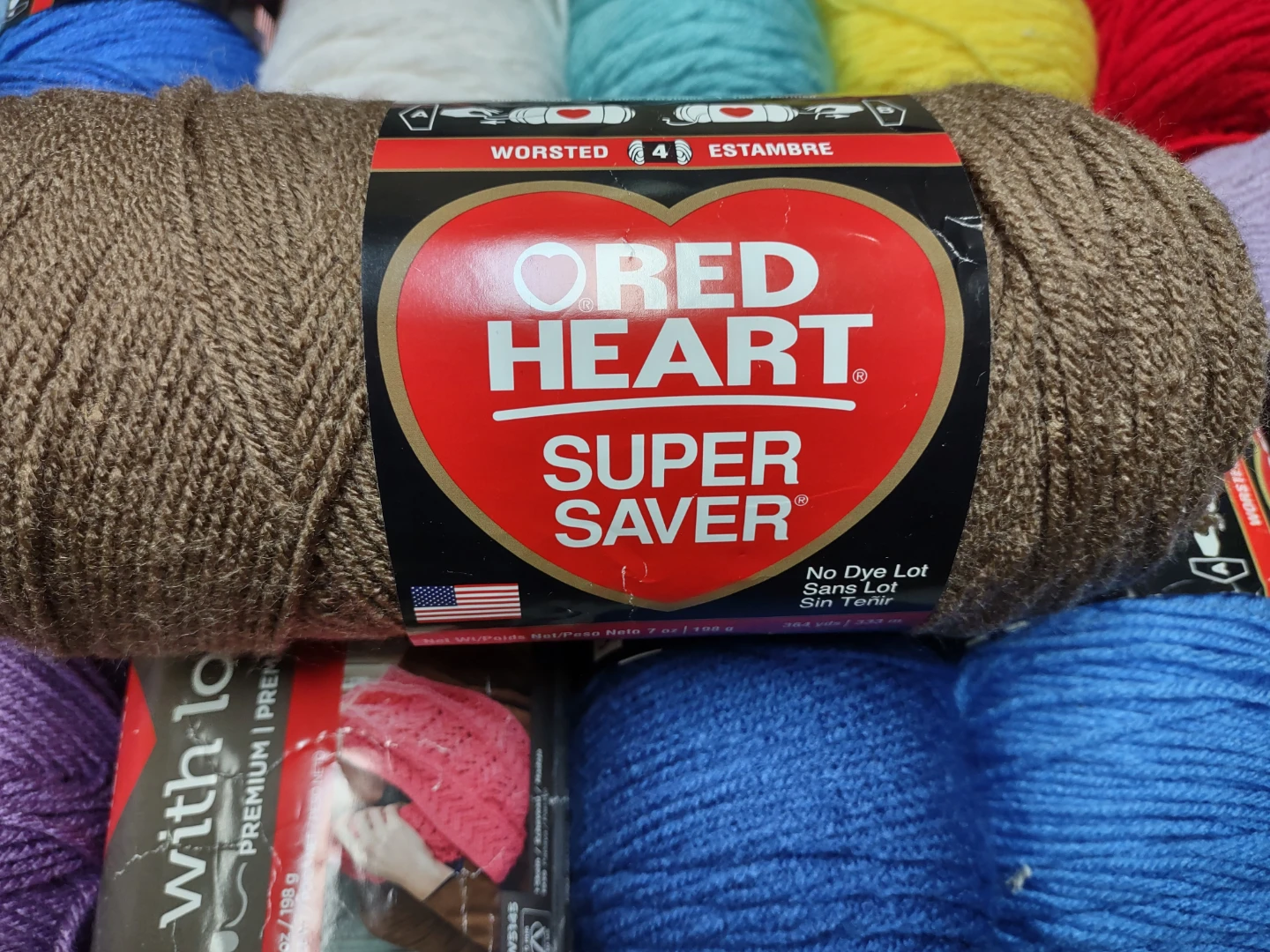 Red Heart Super Saver Yarn Skeins