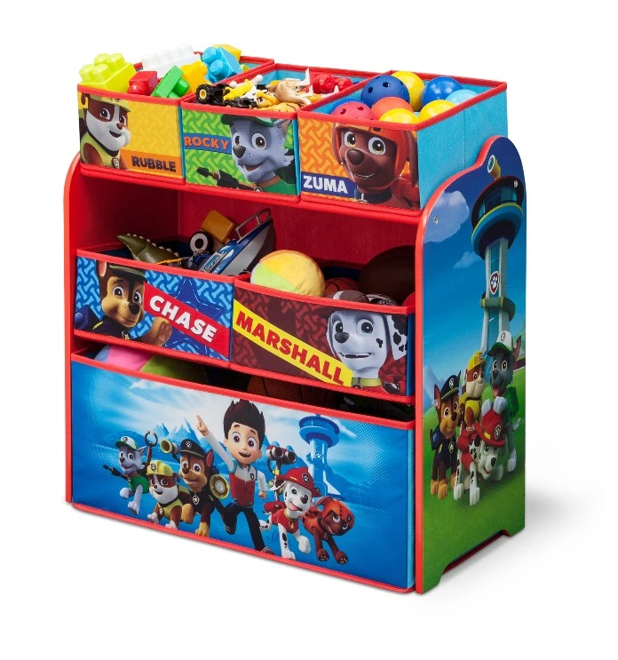 Paw Patrol Toy Organizer Storage Unit