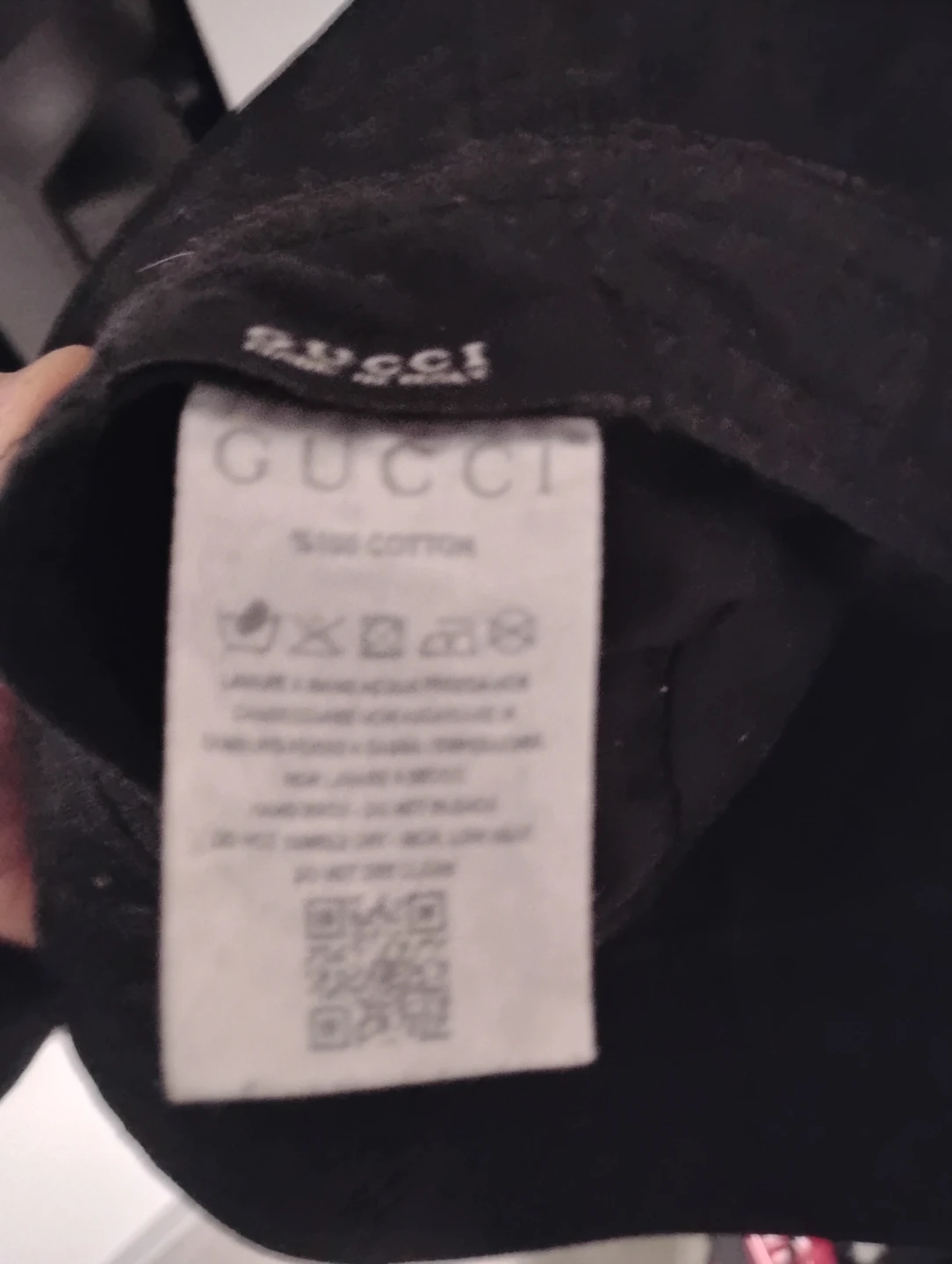 Gucci Black Cotton Bucket Hat - photo 3
