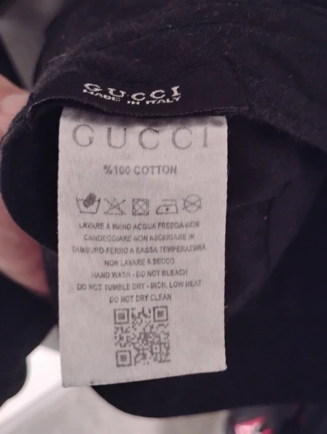 Gucci Black Cotton Bucket Hat - photo 4