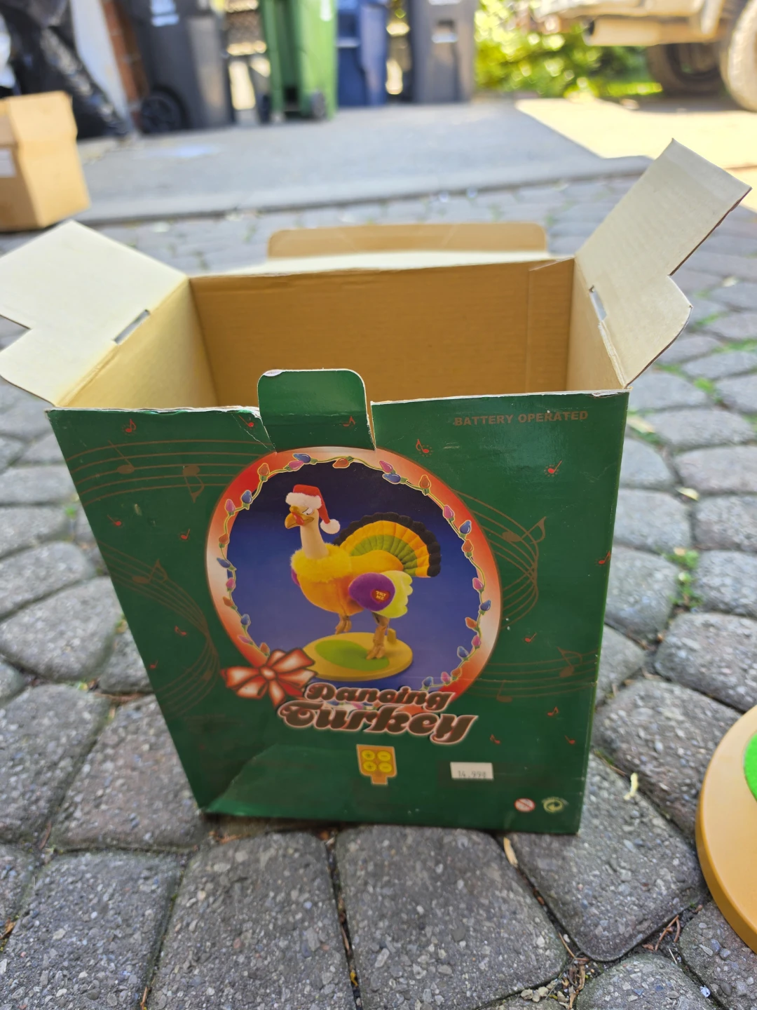 Rare Dancing Turkey Toy with Santa Hat - photo 5