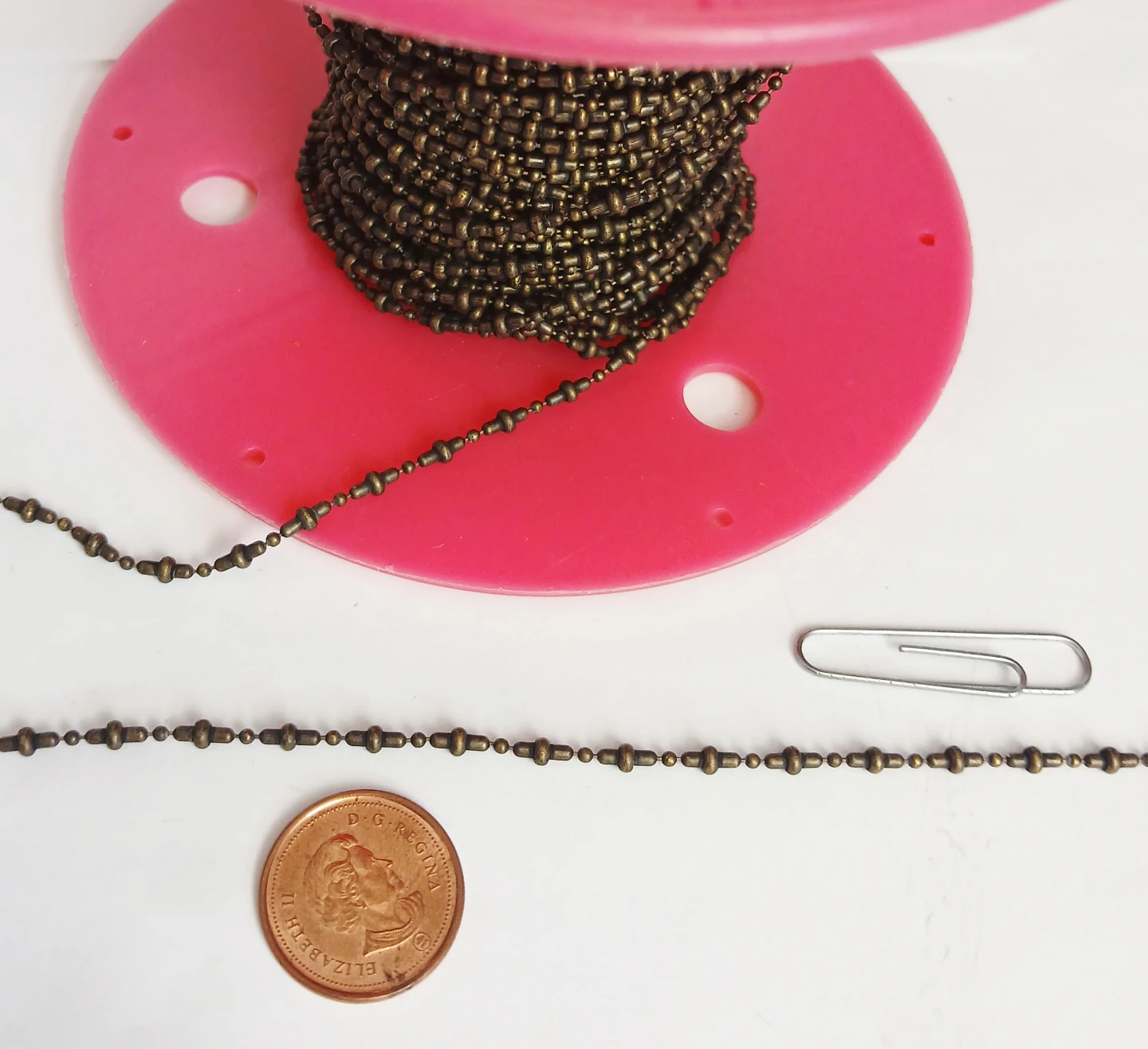 Antique Brass fancy Chain - 5 feets