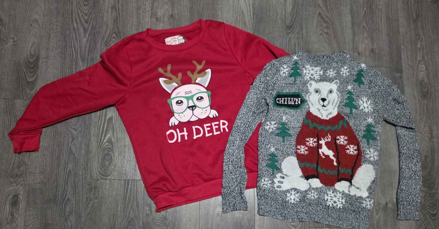 2 Christmas Sweaters
