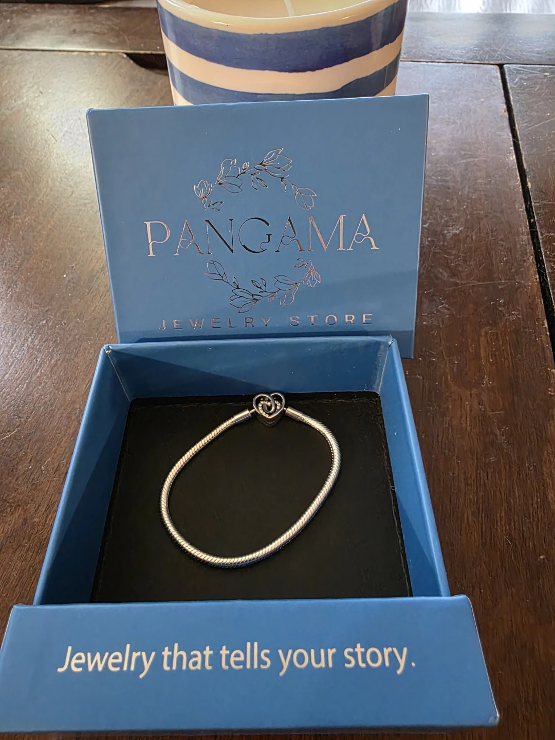 Pangama Jewelry Store Heart Charm Bracelet