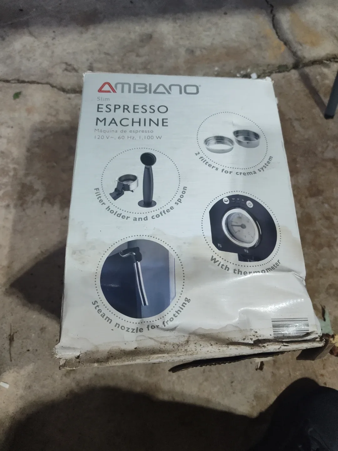AMIBIANO Slim Espresso Machine - photo 2