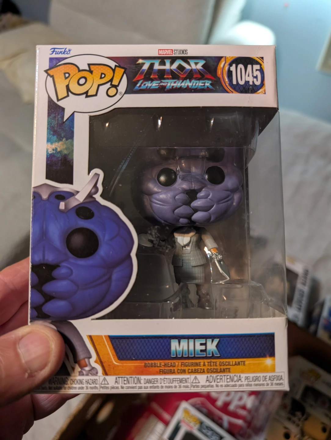 Funko Pop! Marvel Thor Love and Thunder Miek #1045 Bobblehead