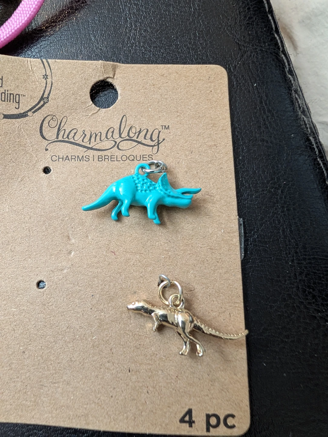 Charmalong Dinosaur Charms 4 pc
