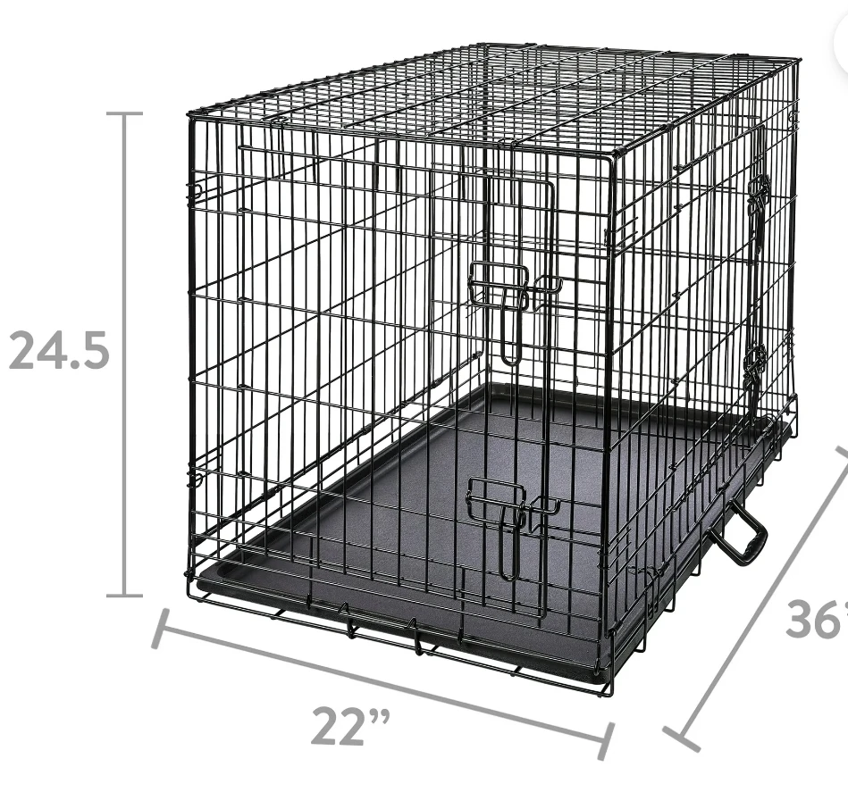 Black Wire Pet Crate - photo 5