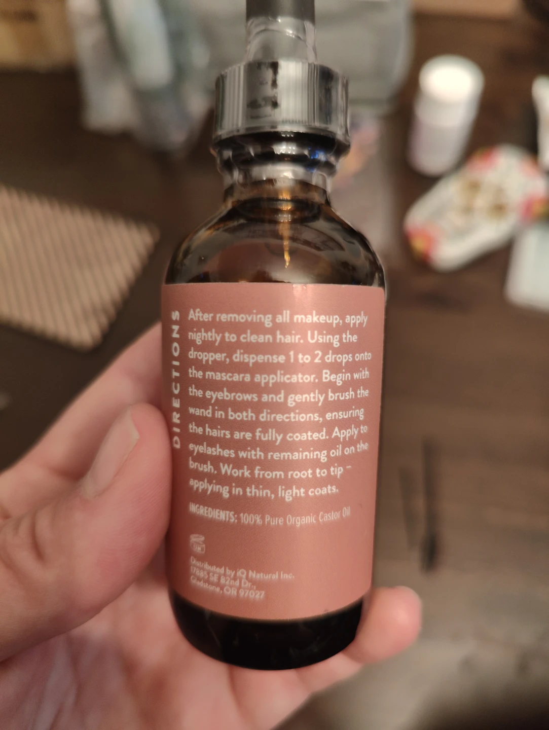 iQNatural Organic Castor Oil - 2 fl oz - photo 2