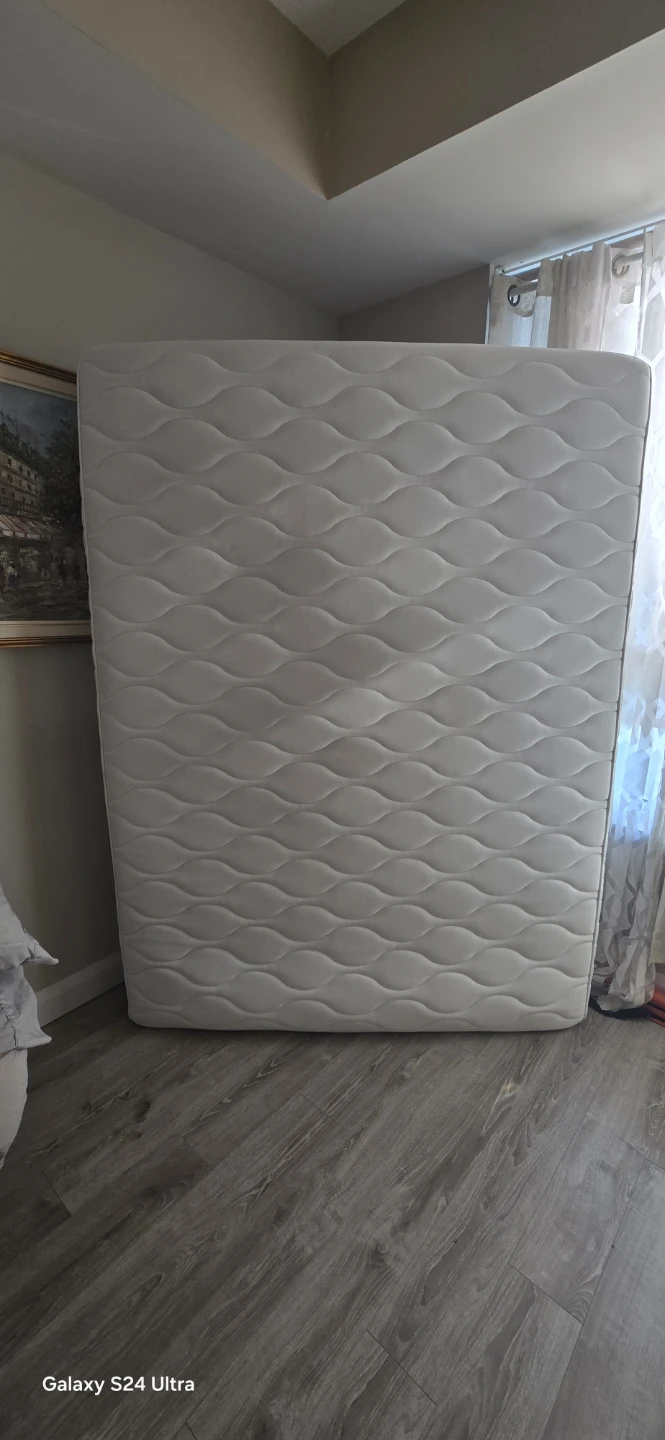 White IKEA mattress