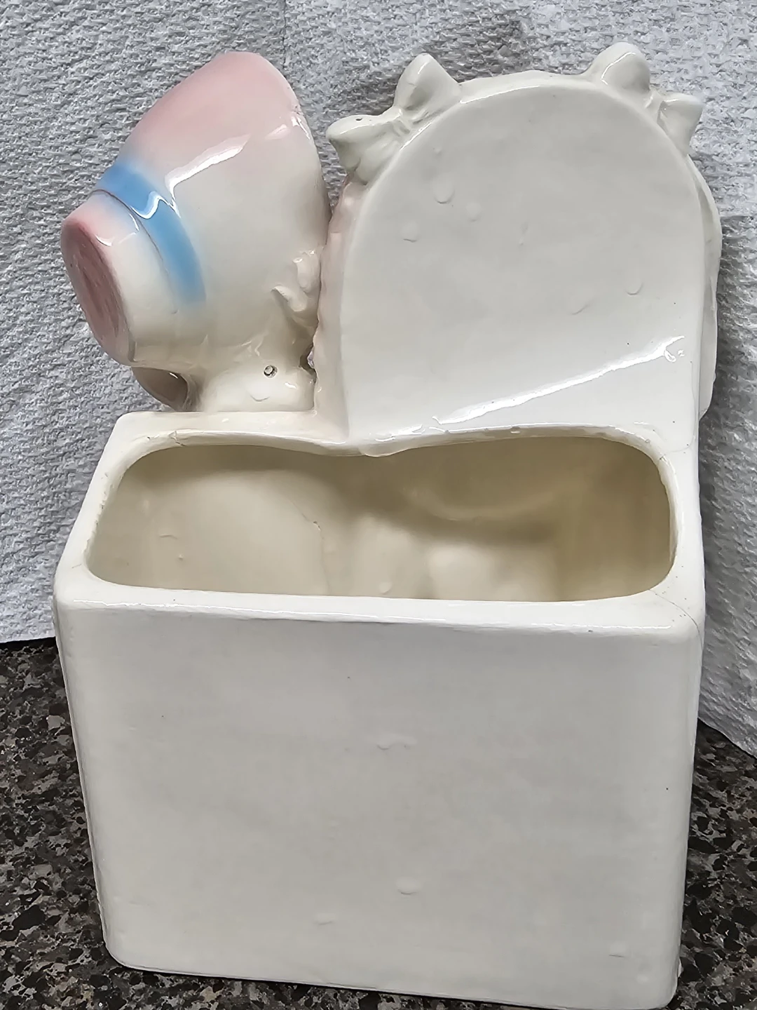 Vintage Rubens Japan Ceramic Baby Planter - photo 5