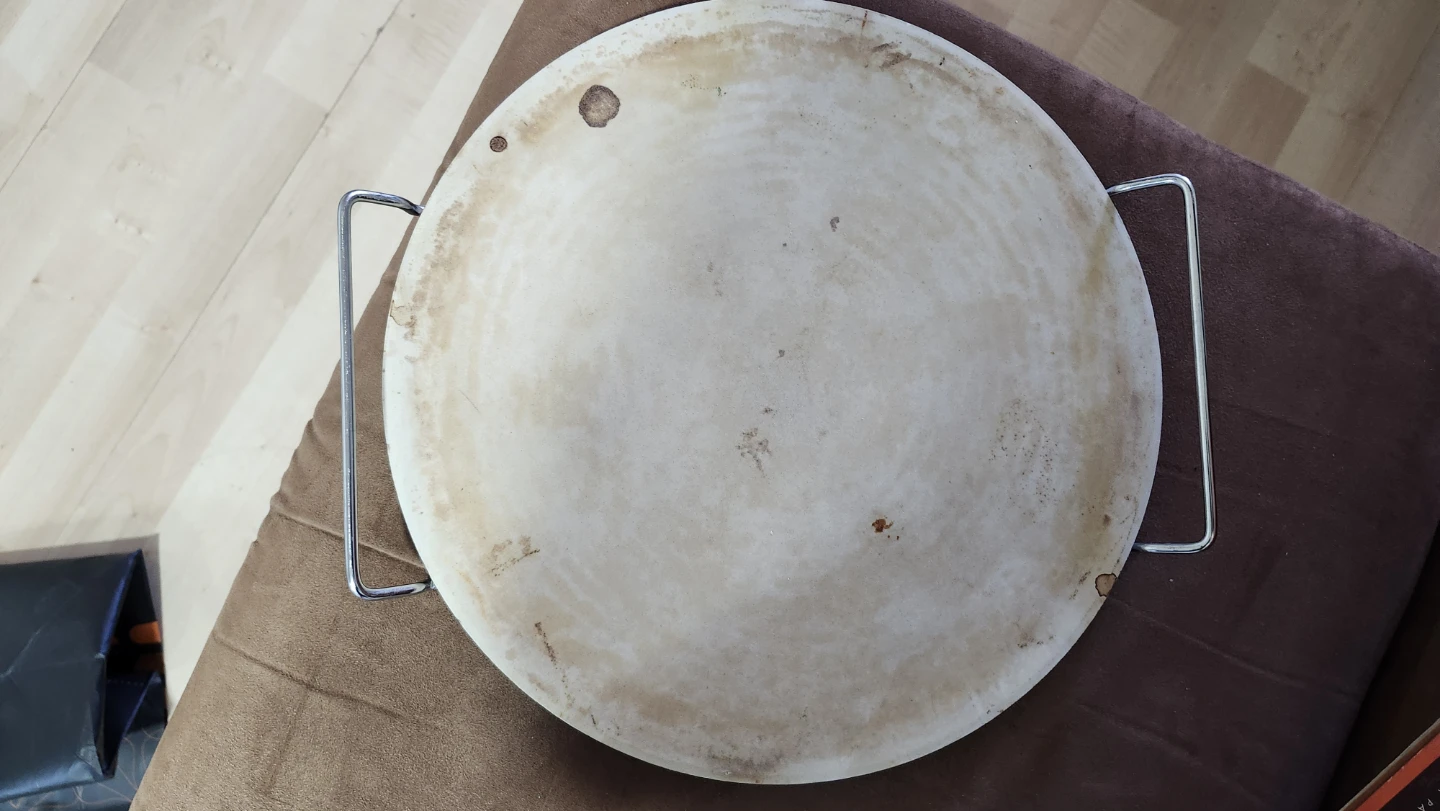 Baker's Secret Pizza Stone Set with Rack and Cutter - photo 5