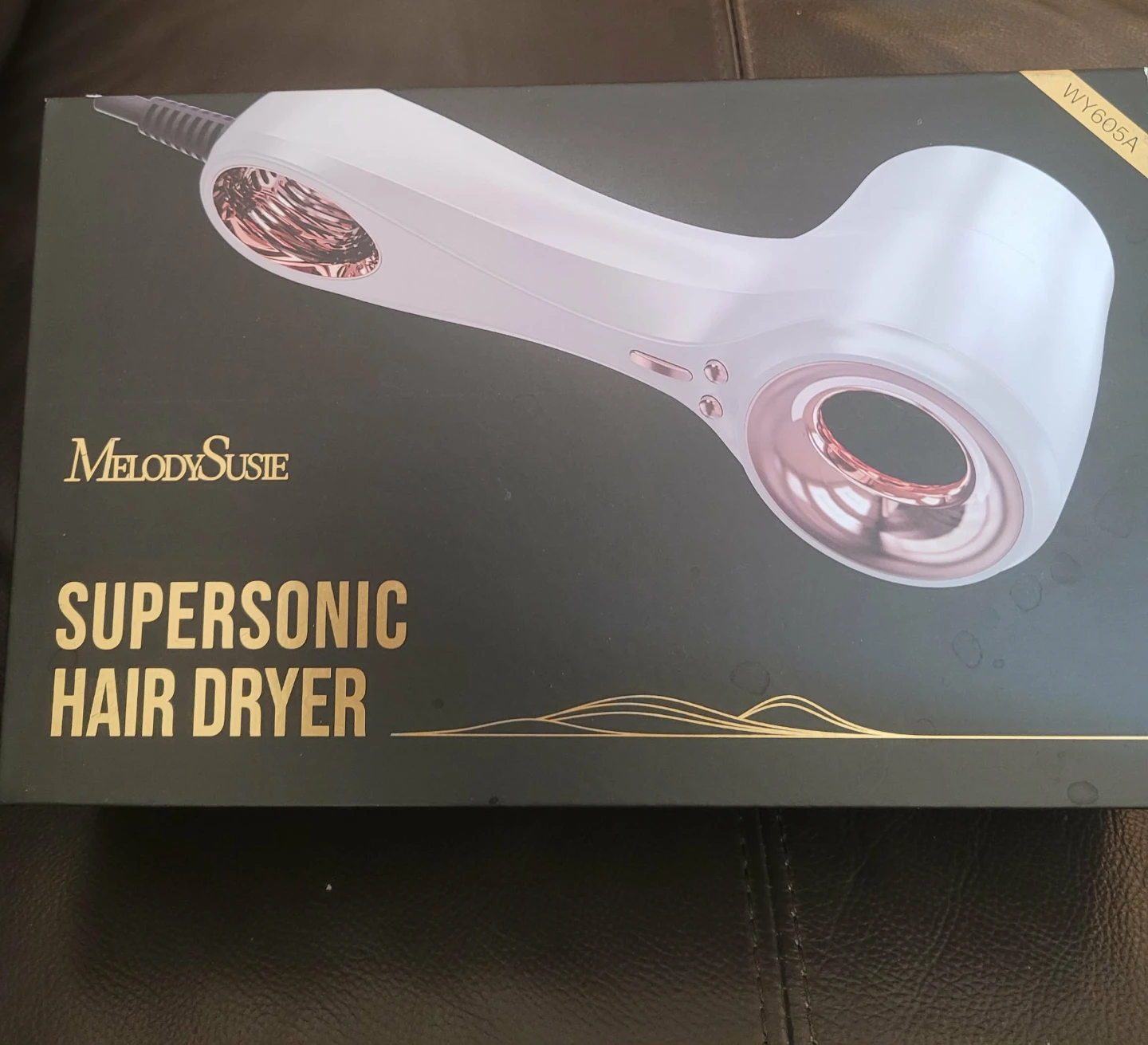 MelodySusie Supersonic Hair Dryer WY605A White - photo 3