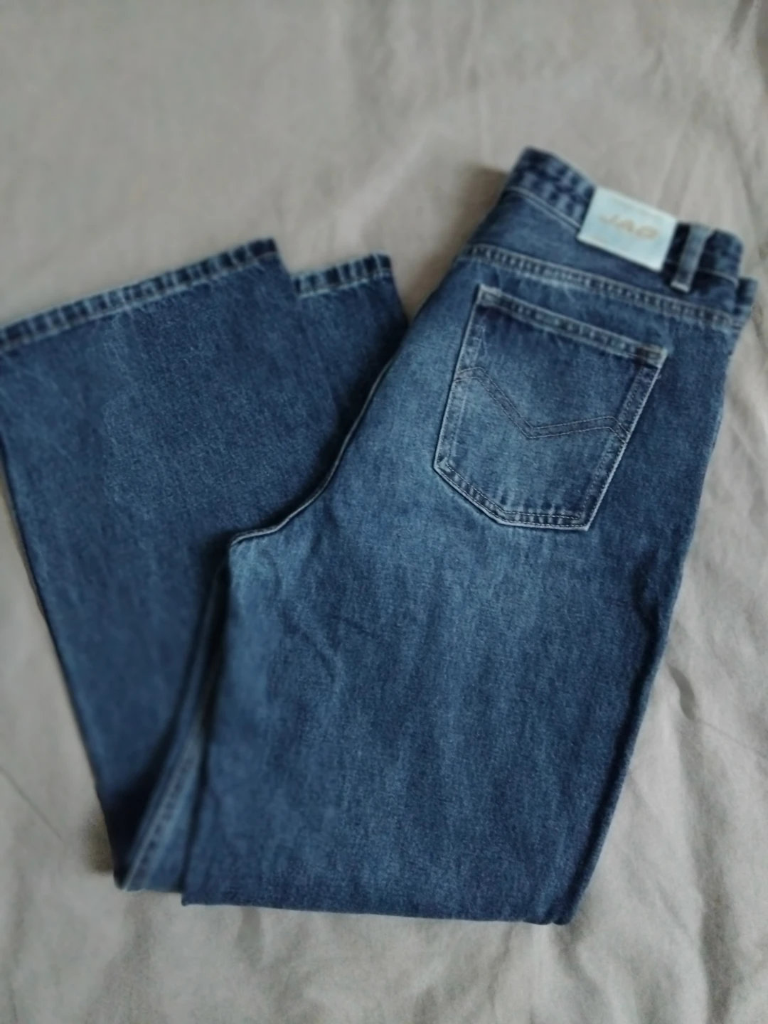 High waist denim pants 31" - photo 3