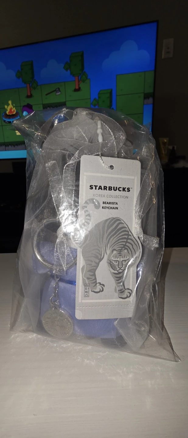 Starbucks Korea - Limited Edition Hojakdo Bearista Keychain - photo 5