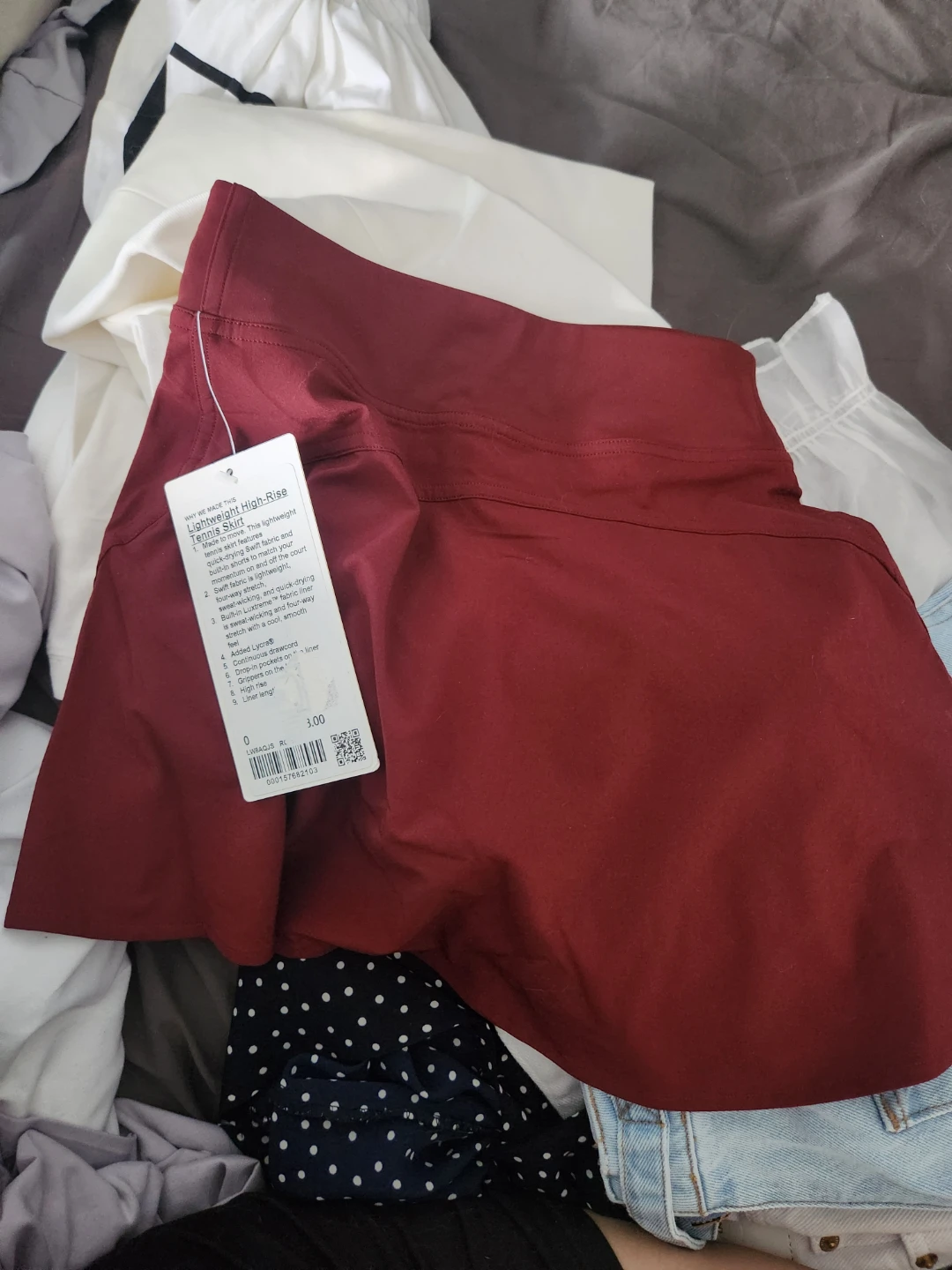 BNWT Lululemon High-Rise Skirt Size 0 - photo 2